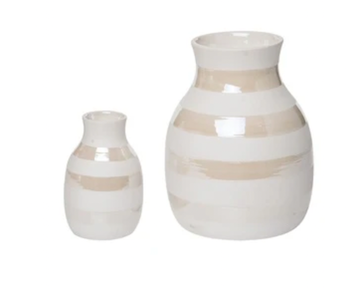 Dol Iridescent Stripe Vase