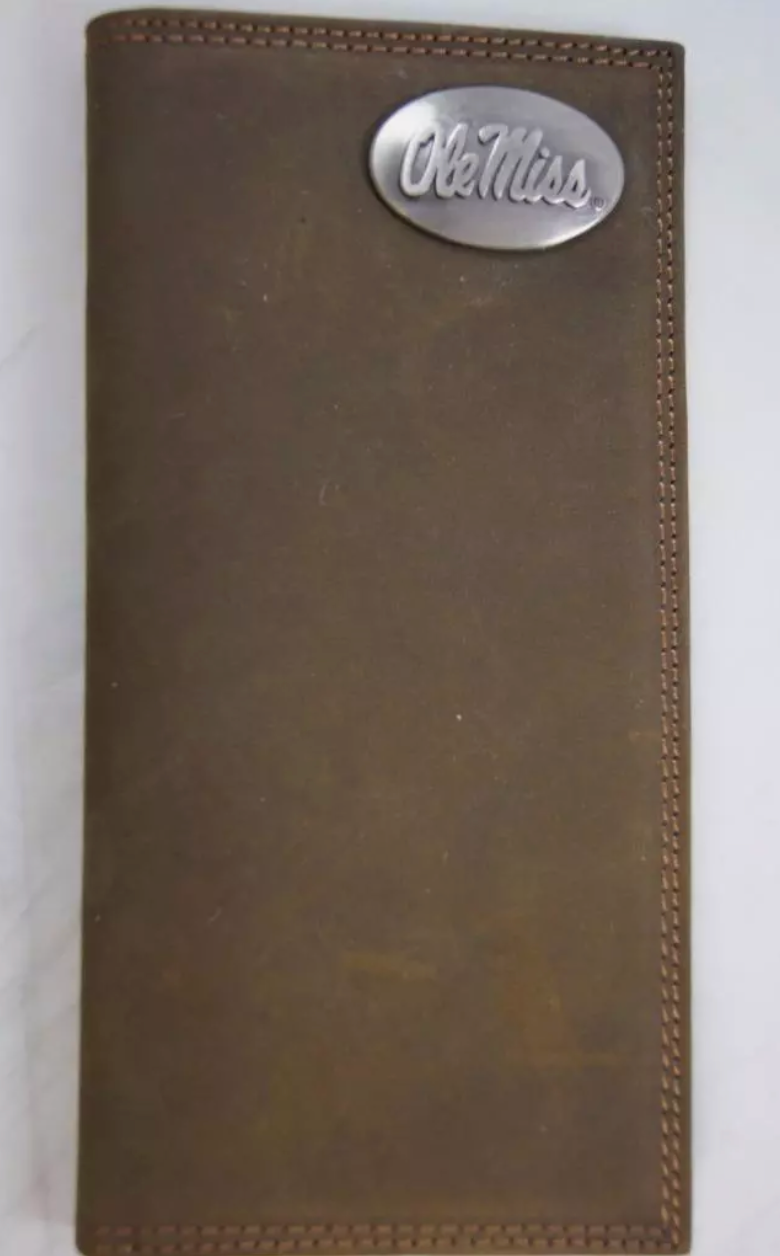Crazy Horse Roper Wallet Ole Miss