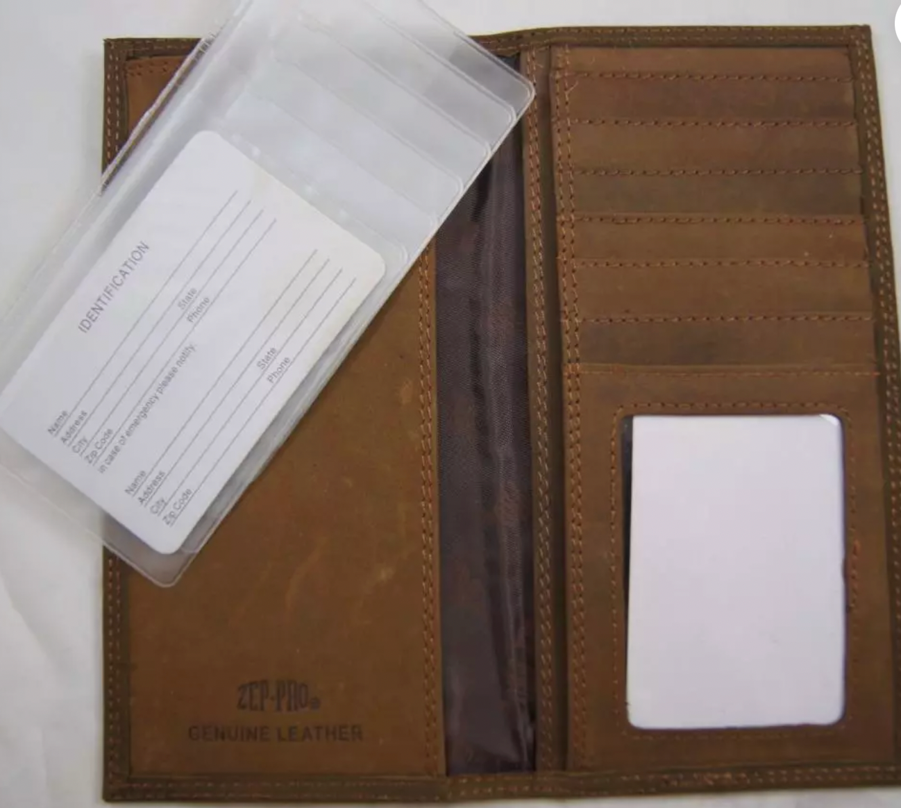 Crazy Horse Roper Wallet Ole Miss