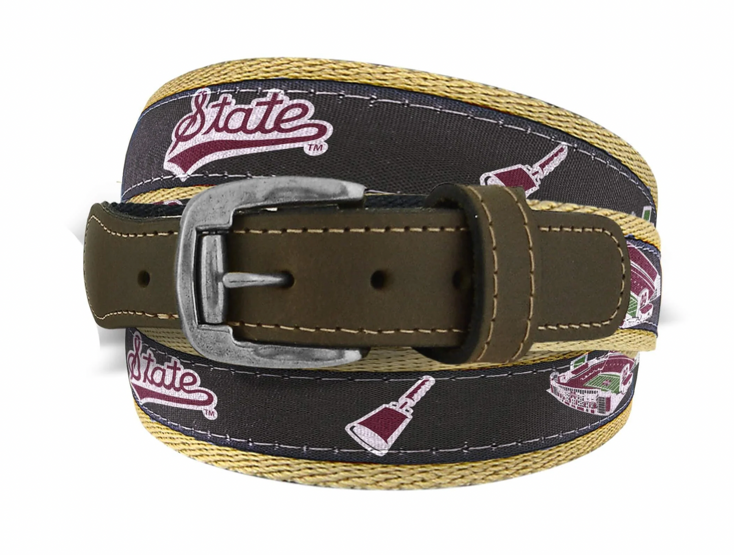Ribbon Belt Grey MSU