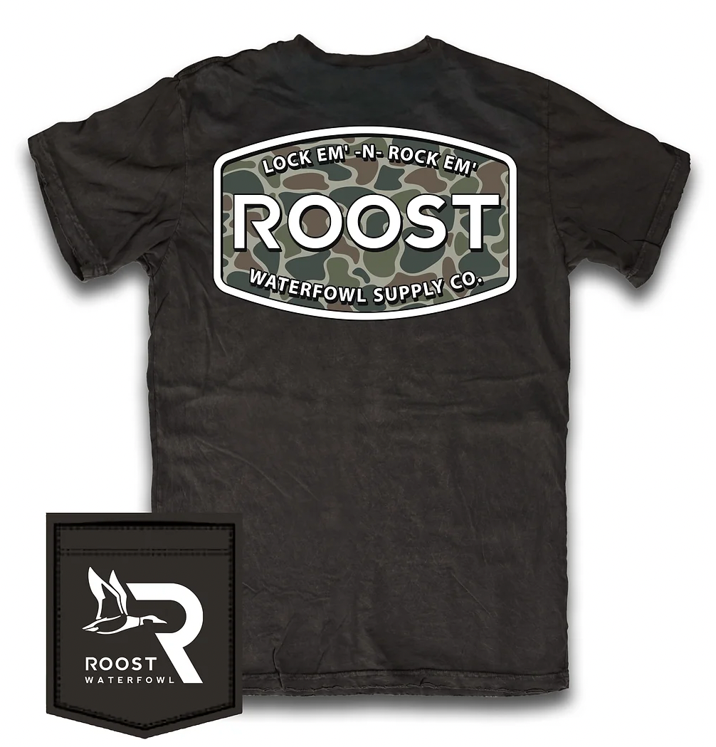 Roost Camo Logo T-Shirt