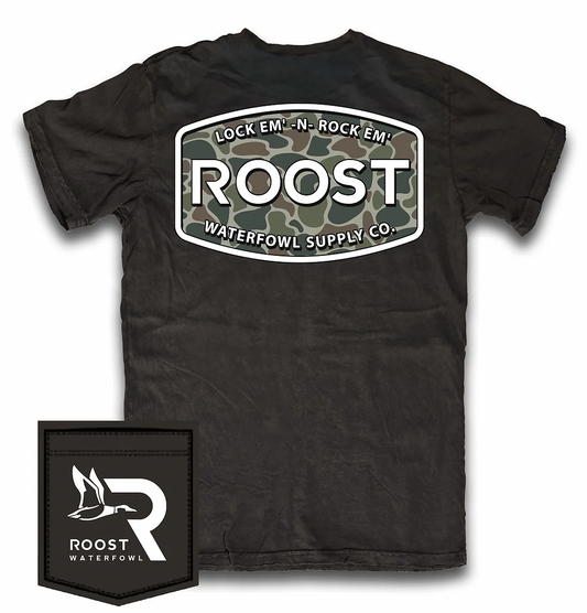 Roost Camo Logo T-Shirt