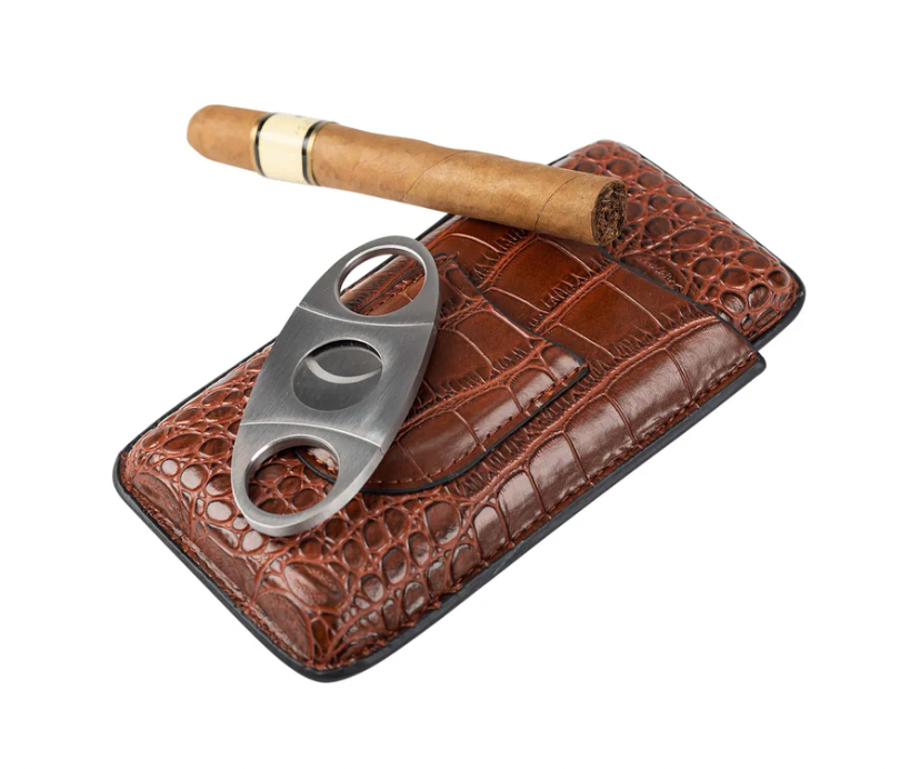 Trio Cigar Traveler with Cutter