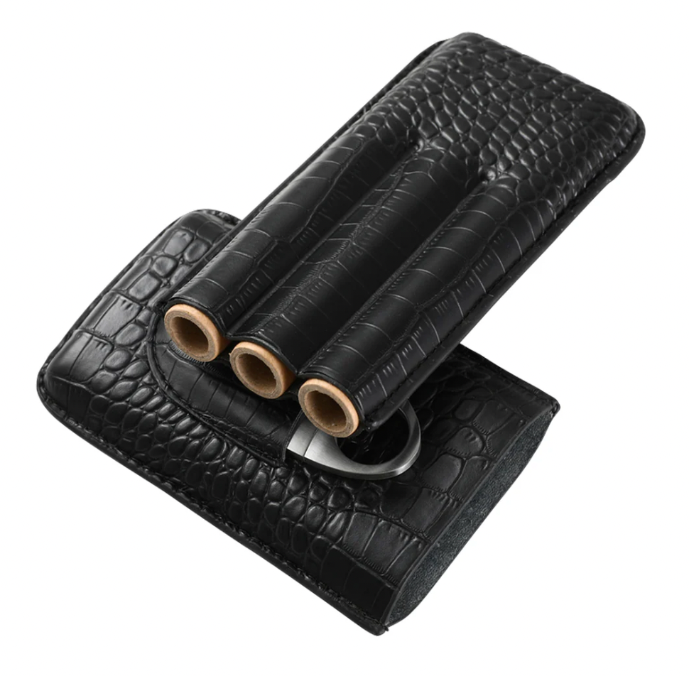 Trio Cigar Traveler with Cutter