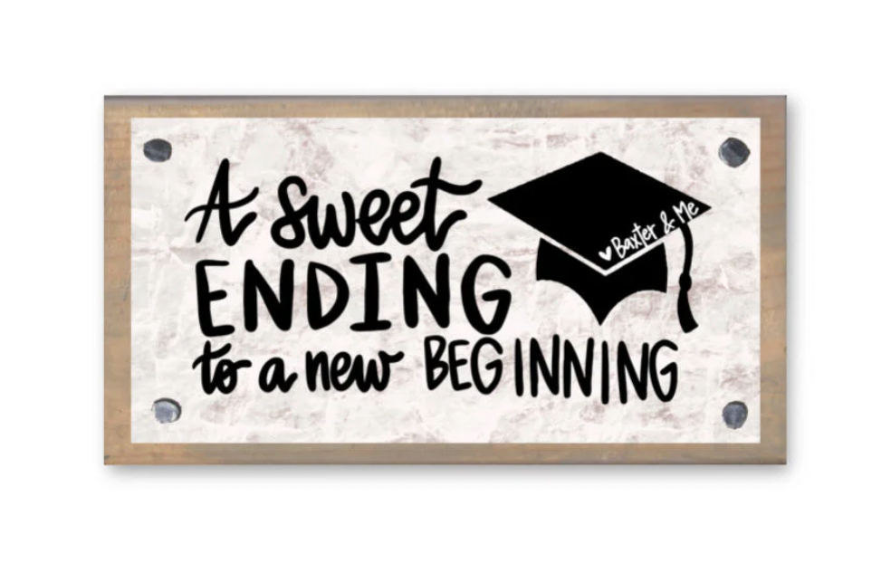 Graduation - New Beginning Happy Block