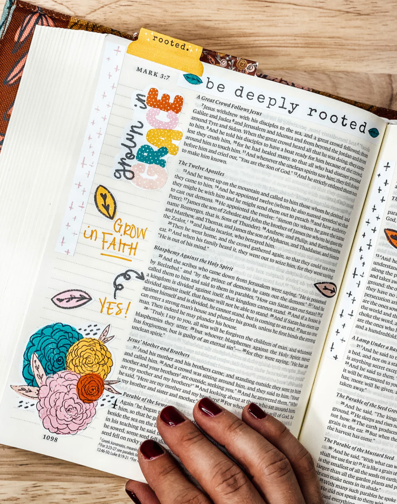 Bloom in Christ Sticker Sheet