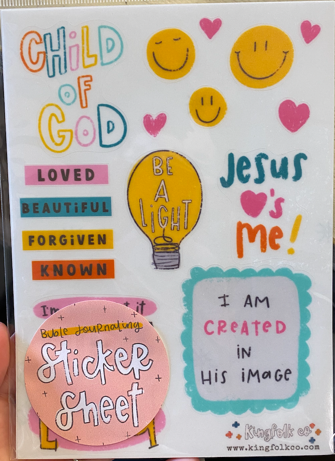 Child Of God Sticker Sheet