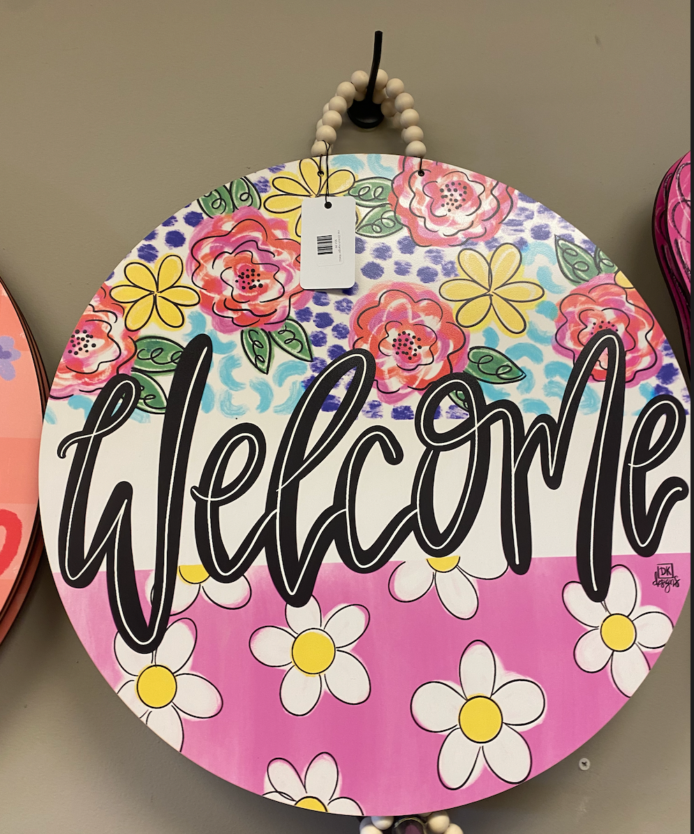 Blues Line 23 Inch Hanger Welcome