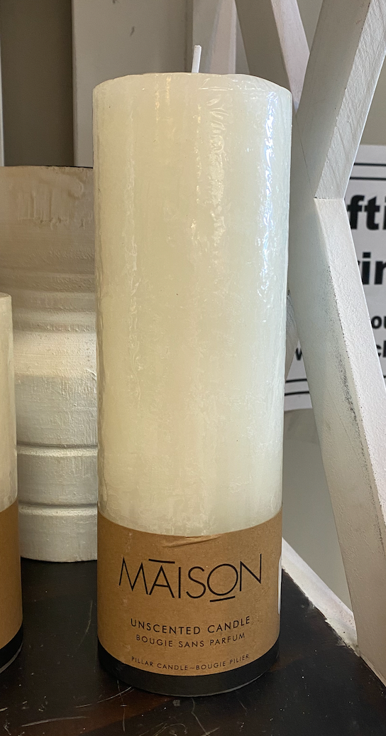 Paraffin Wax 3x9 Candle-White