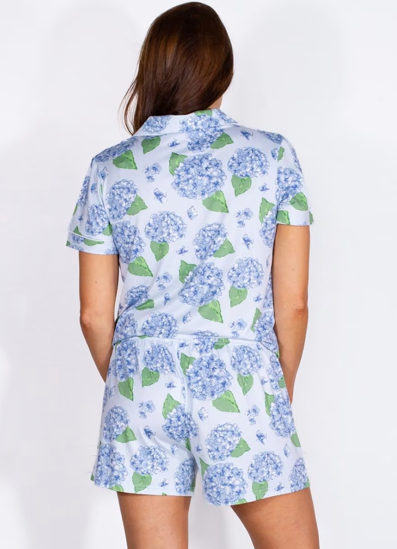 Hydrangea Sleep Shorts