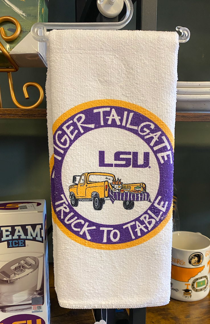 20747 LSU Truck Handtowel