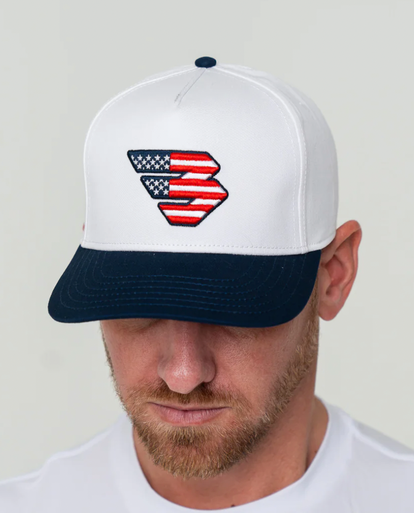 Cap - Patriotic Flying B Logo