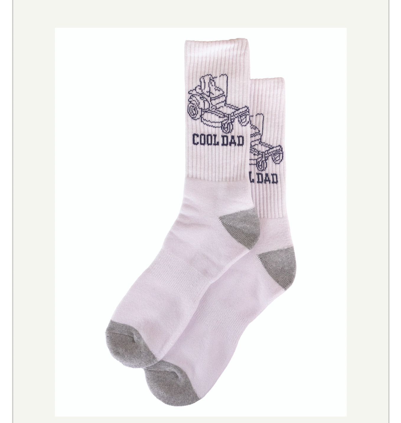 Men's Crew Knit Cool Dad Sock