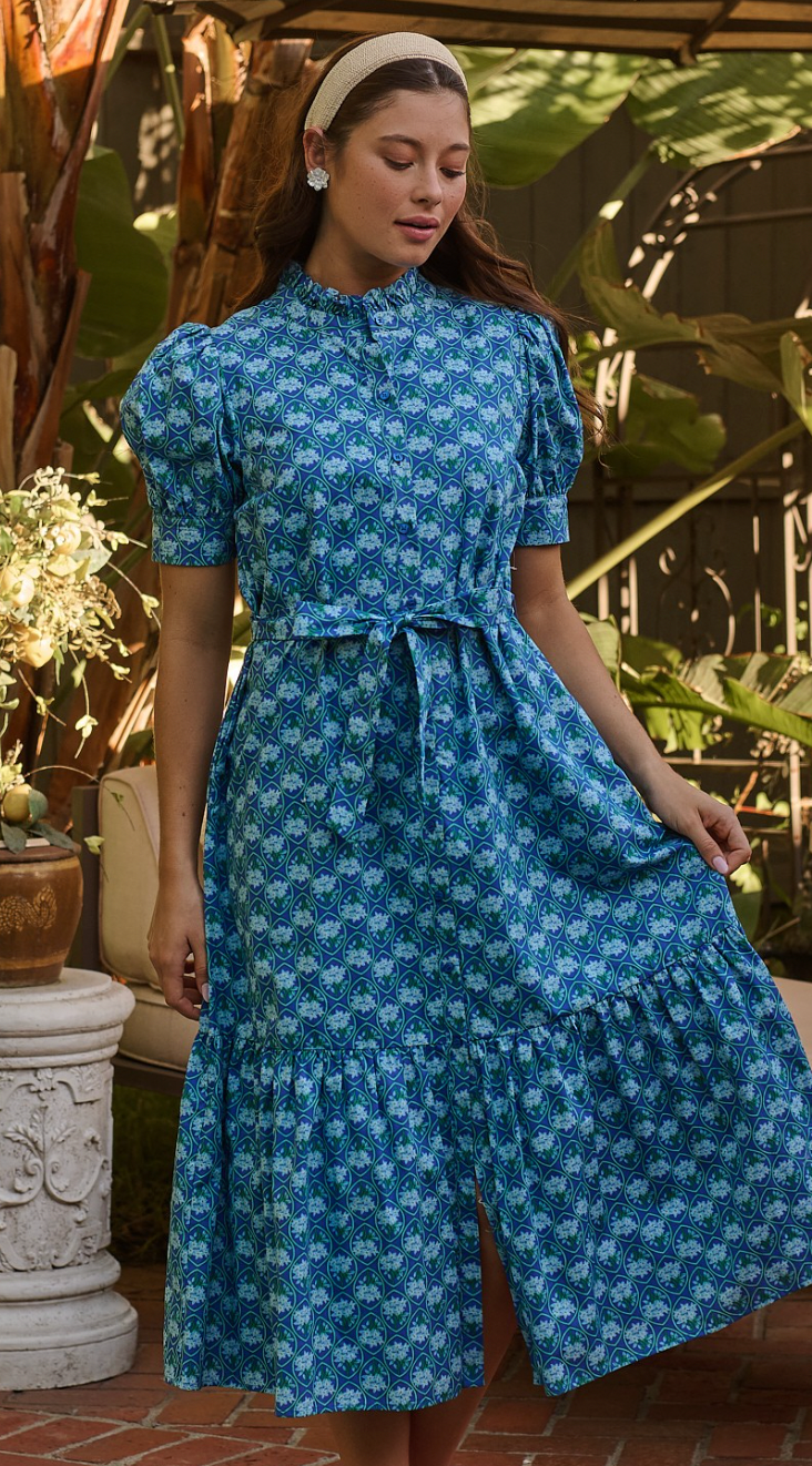 Adonna Floral Midi Dress