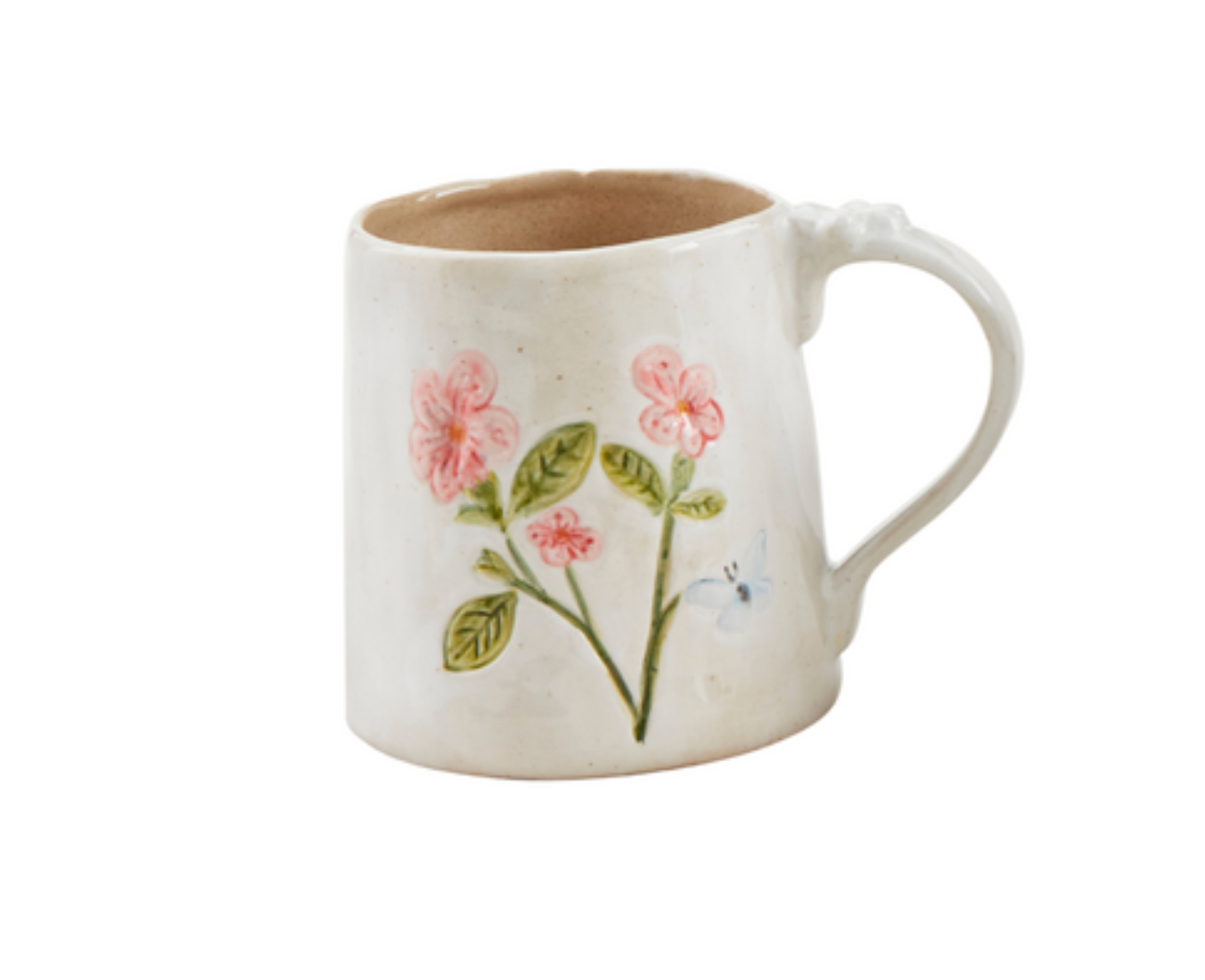 Pink Flower Mug
