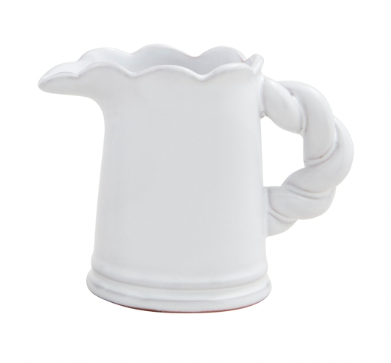 Small Twisted Handle Pitcher Vase
