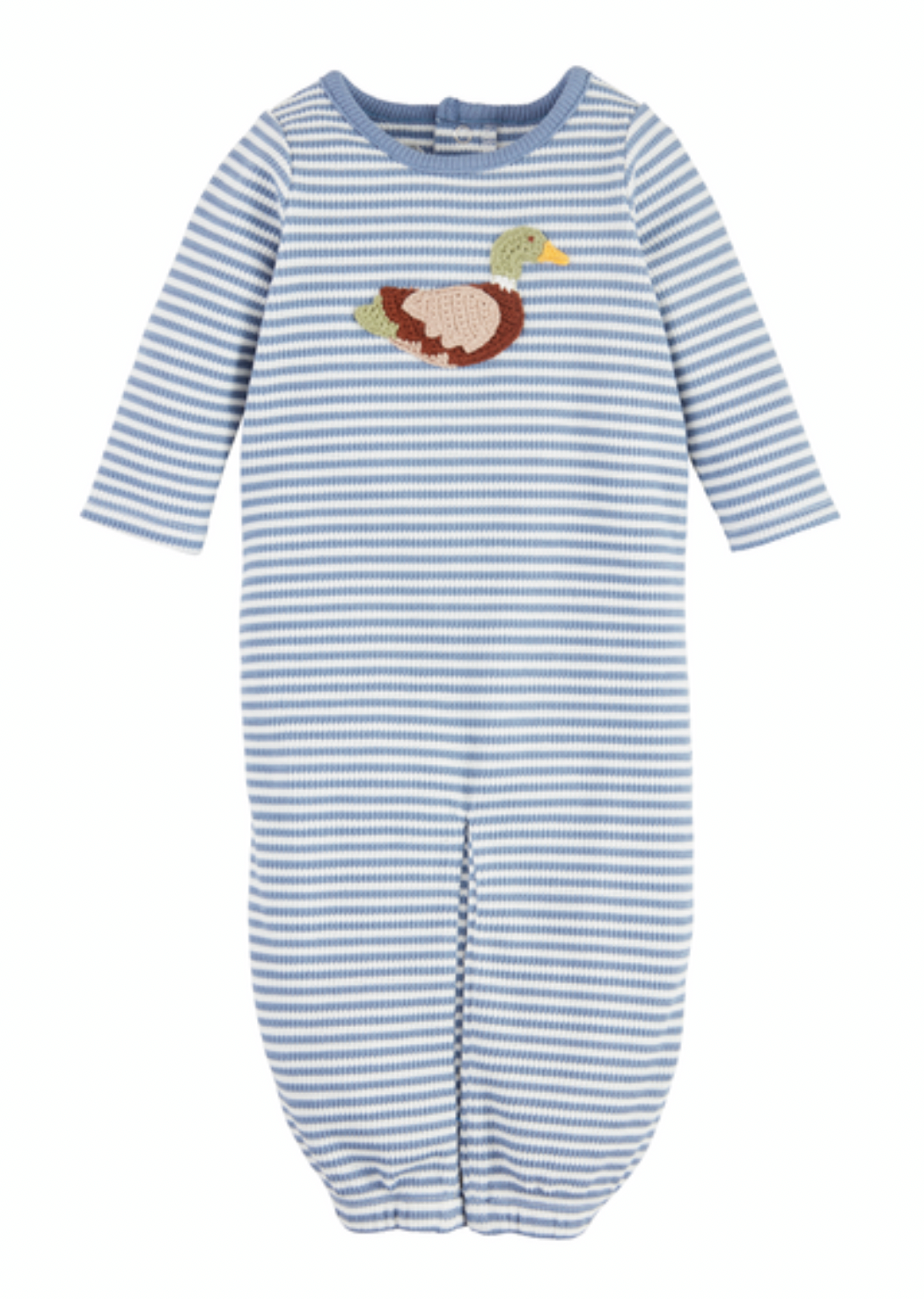 Crochet Duck Sleeper Gown