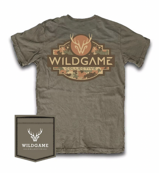 WILDGAME Camo Logo Tee