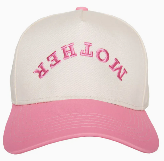 Mother Upside Down Two-Toned Vintage Hat