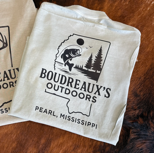 Fish Boudreaux's Outdoors Tee