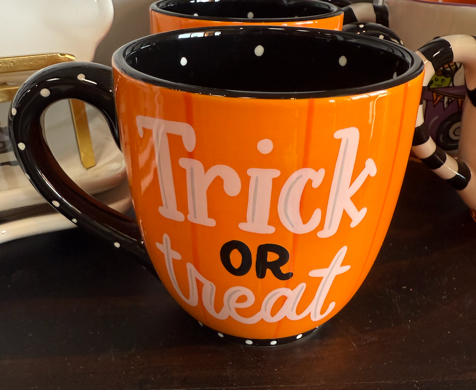 Pumpkin Trick or Treat Mug
