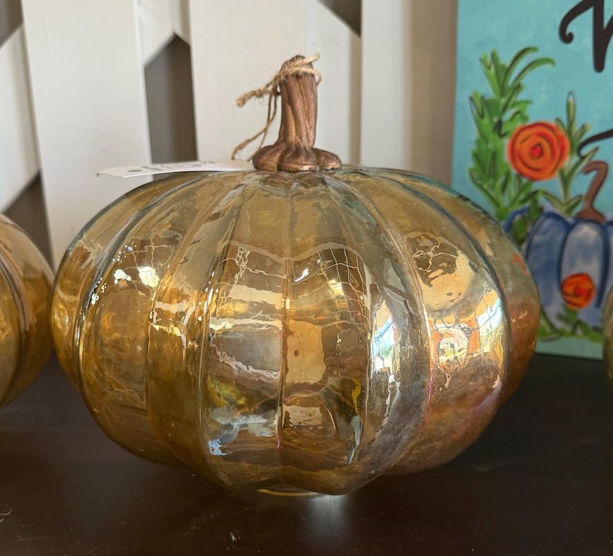 Pumpkin 8x8 Luster Gold 13036