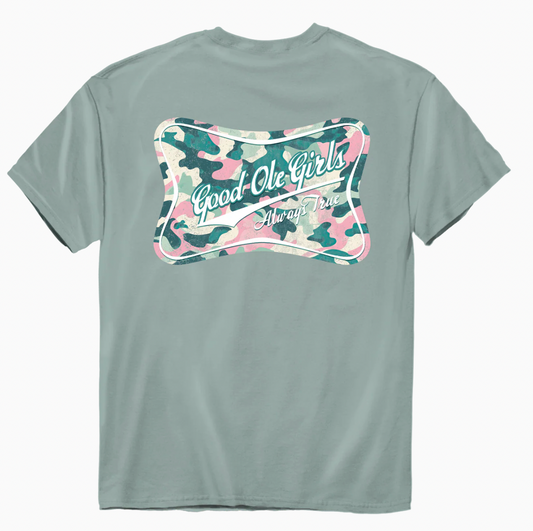 Good Ole Girls Camo Beer Label