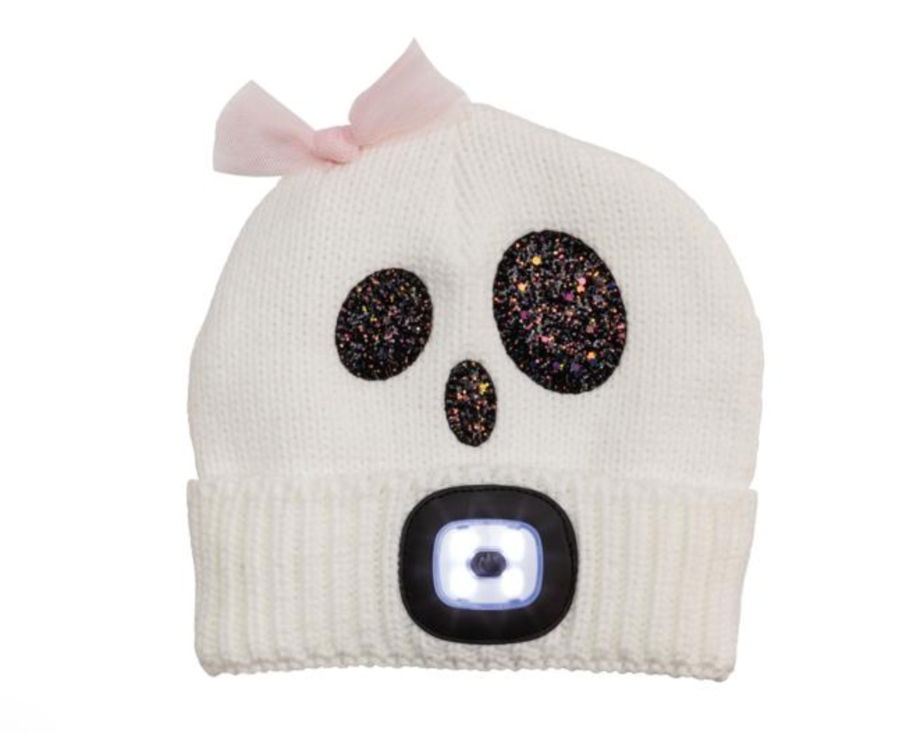 Skeleton Halloween Flashlight Hat