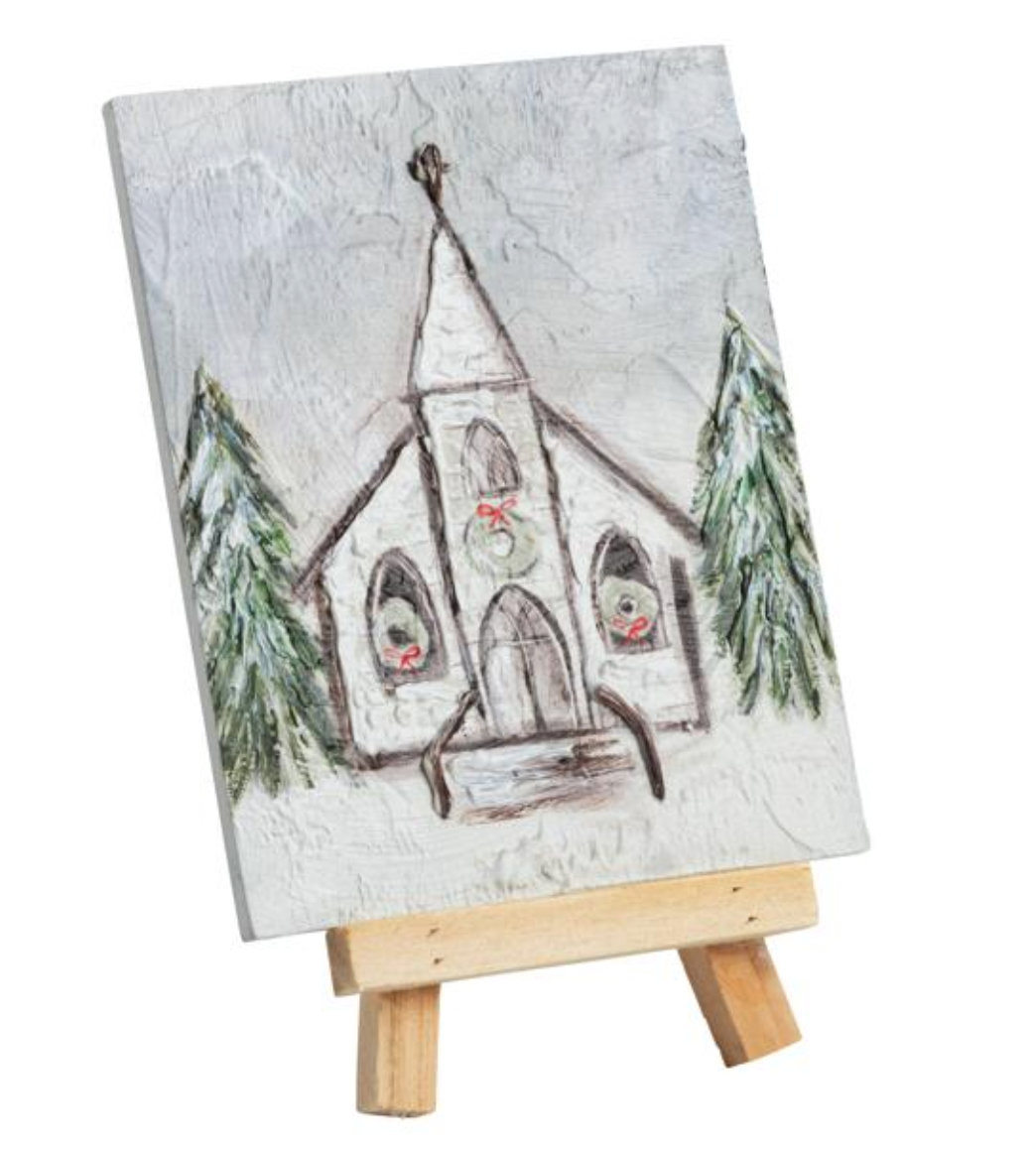 Church Farmhouse Art