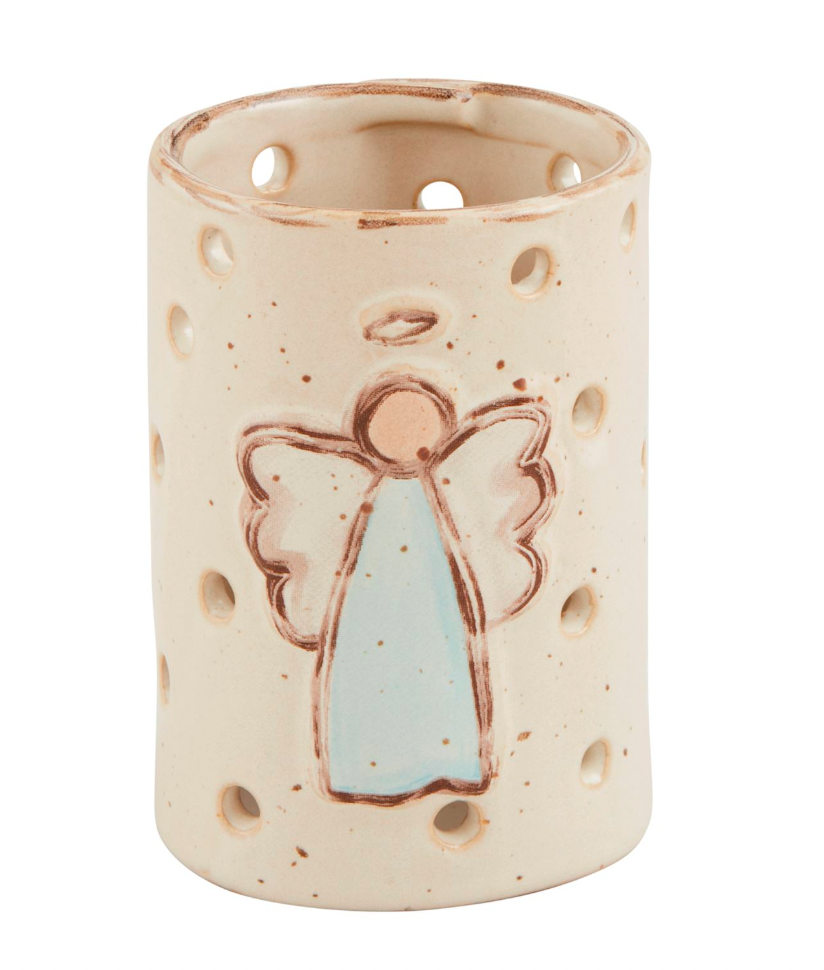 FARMHOUSE TALL ANGEL VOTIVE