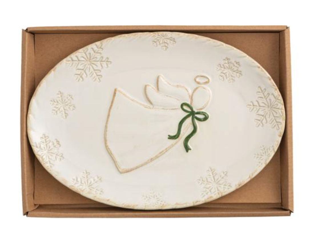 Angel Sentiment Plate