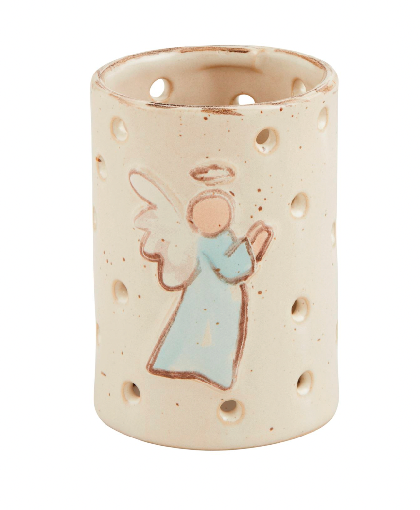 FARMHOUSE SIDE ANGEL VOTIVE