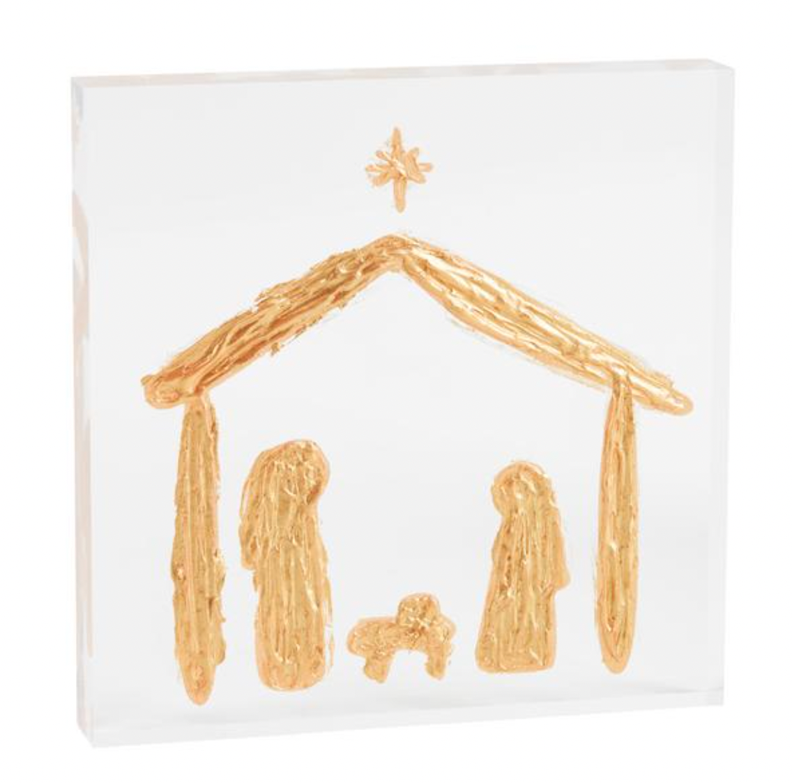 Acrylic Nativity Plaque