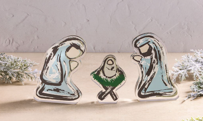 Angel Nativity Set