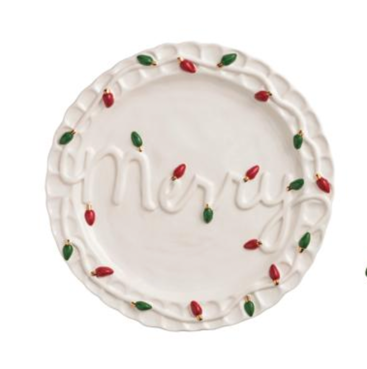 Merry Lights Platter