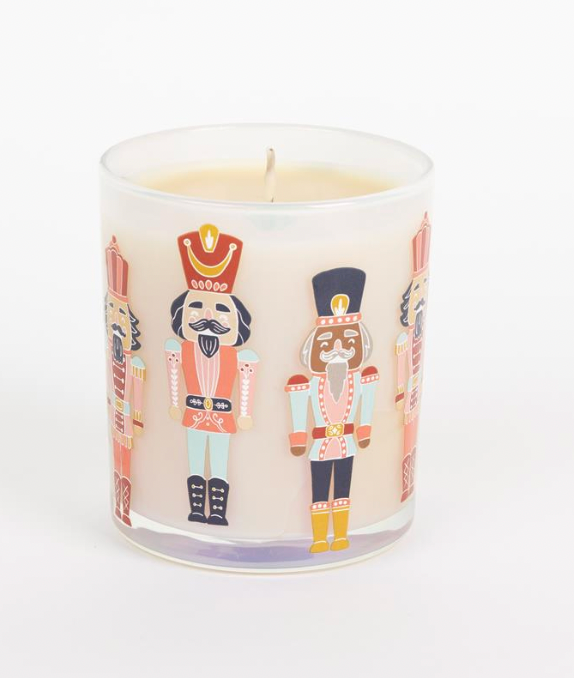 Sweet Grace Nutcracker Candle