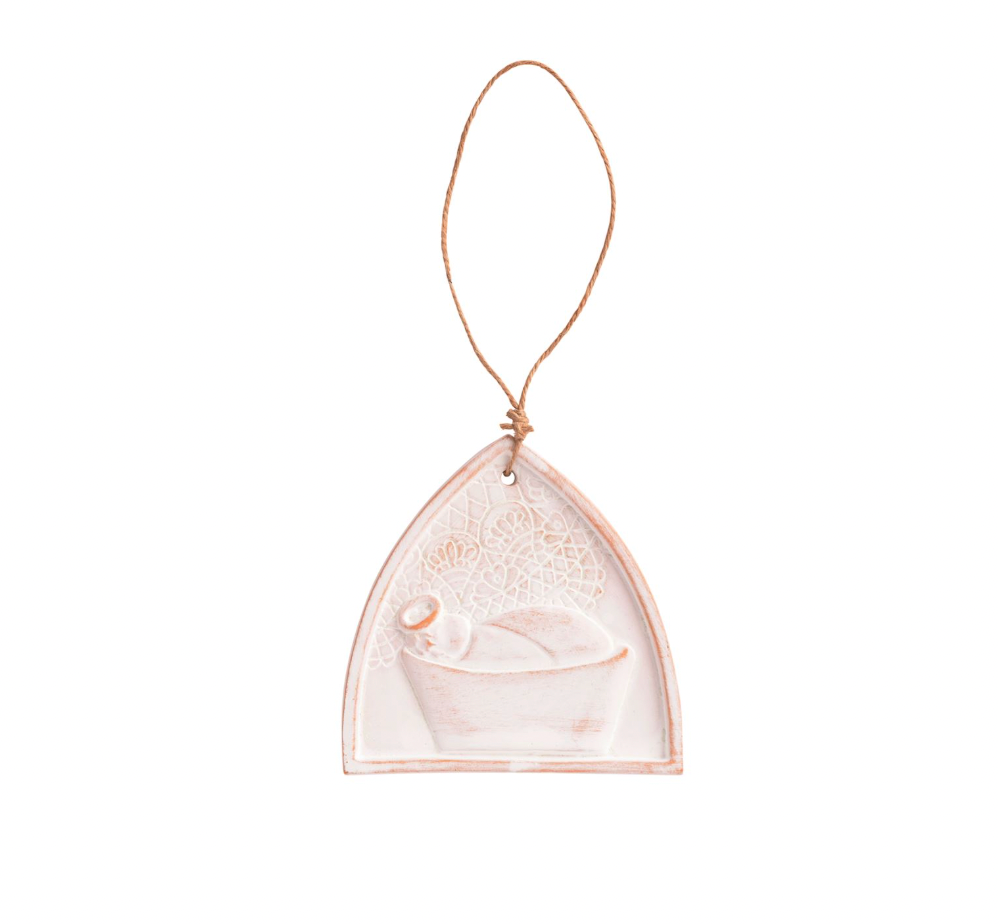 LACE BABY JESUS ORNAMENT