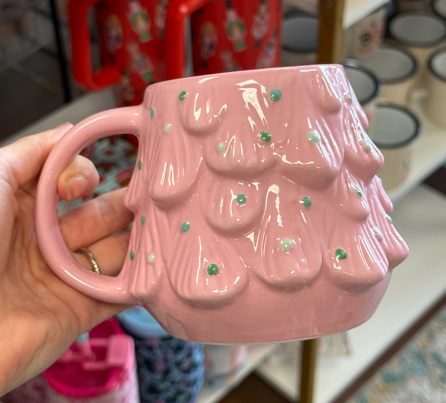 Pink Tree Mug