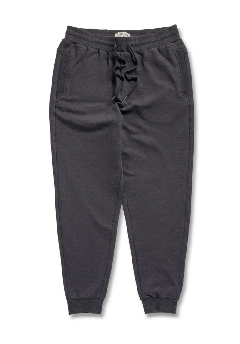 Fleece Jogger - Heather Black