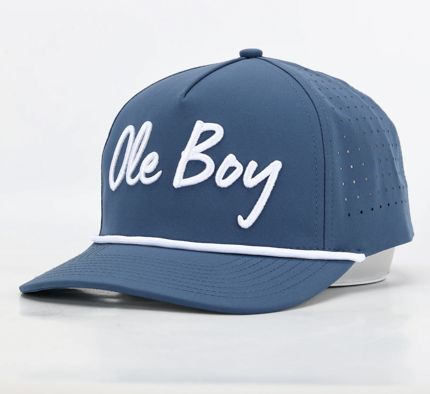 OLE BOY Blue Performance Golf Hat