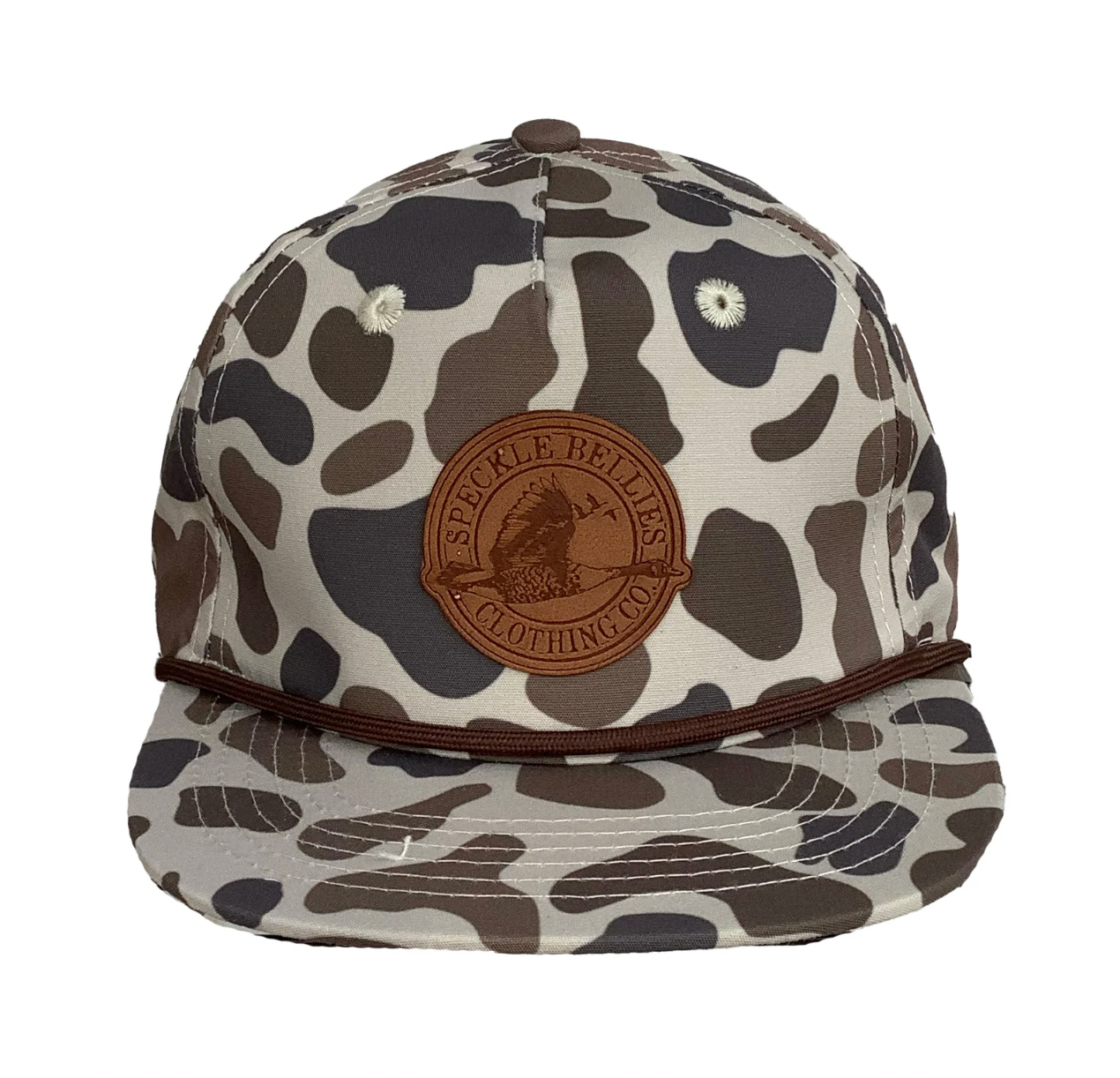 Circle Leather Patch Youth Cap-Slough