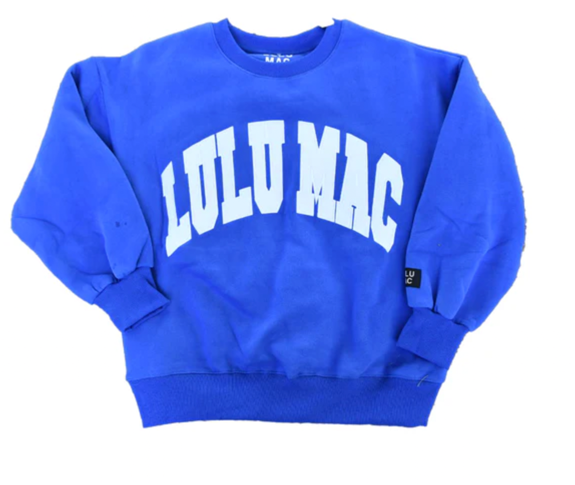 Royal/White Sweatshirt