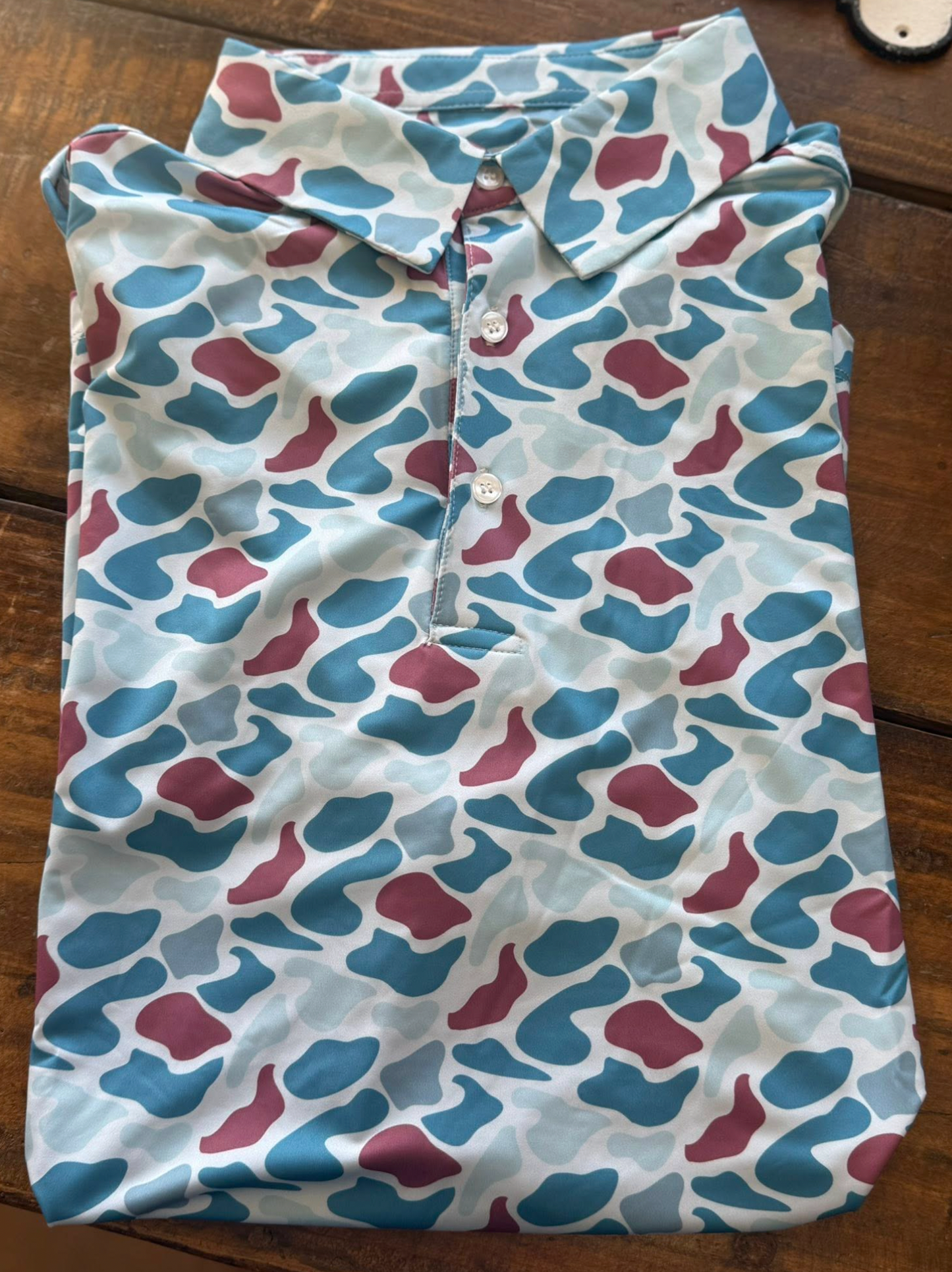 VINTAGE CAMO POLO