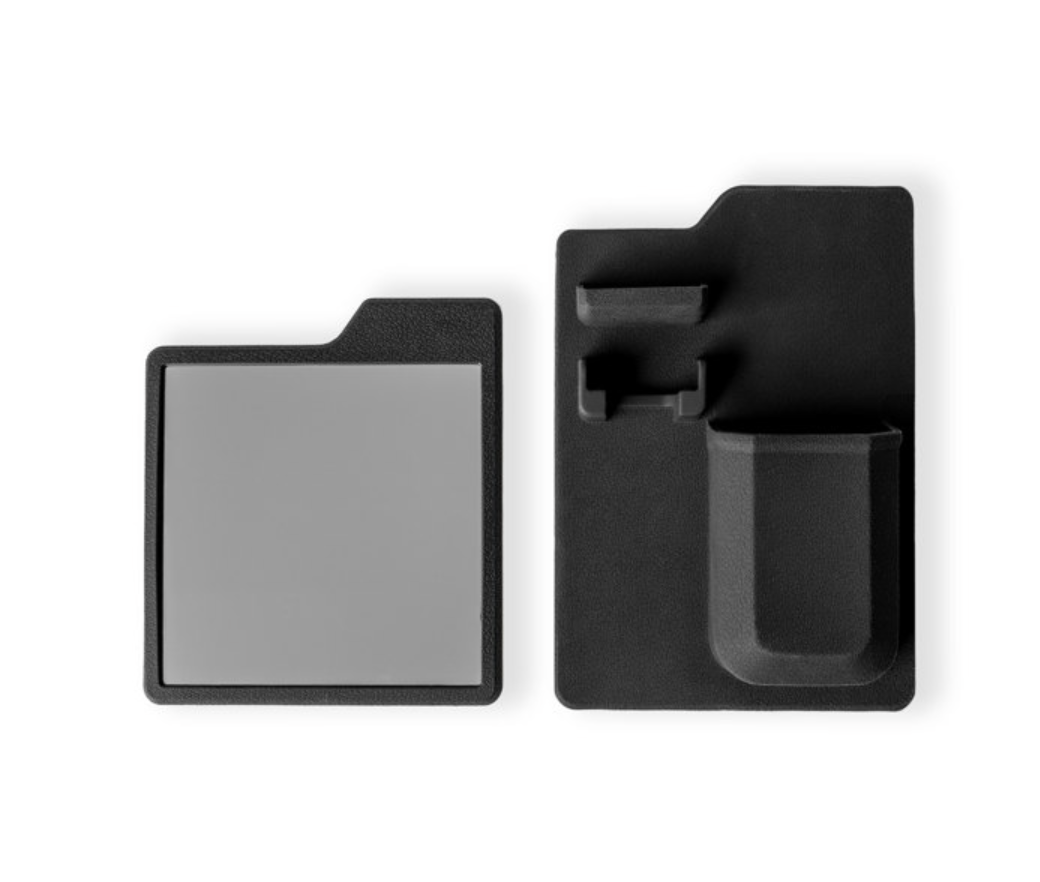 Beardless Leader Fogless Shaving Mirror & Organizer