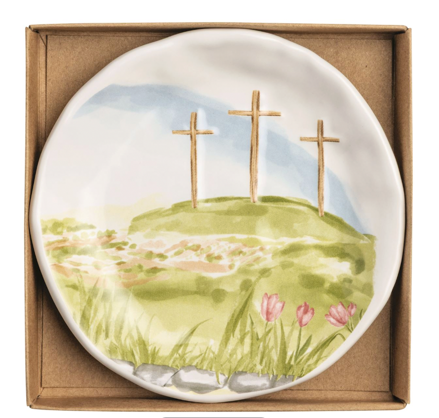 Triple Cross Trinket Dish