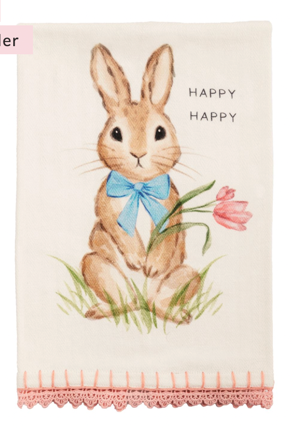 Happy Happy Trim Towels