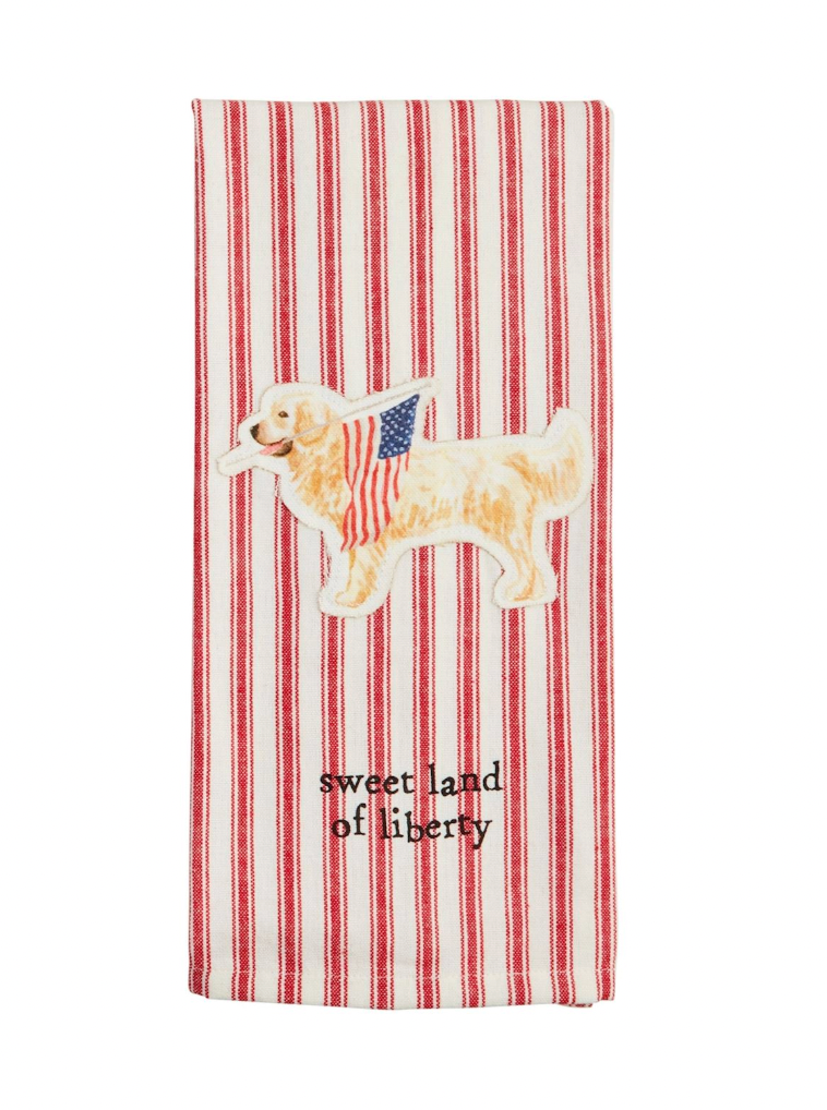 Dog Patch Americana Towel