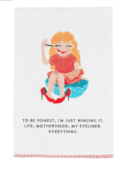 To Be Honest Funny Mom Towel