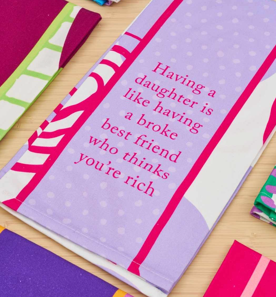 Broke best friend Dish Towel
