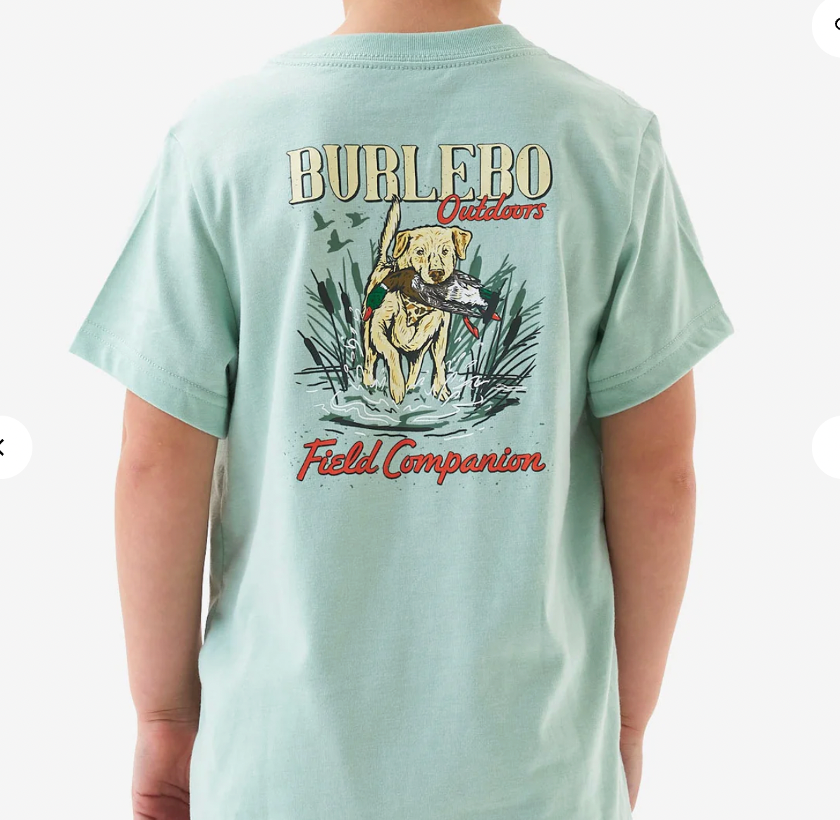 Youth Short Sleeve Tee - Field Companion - Sage